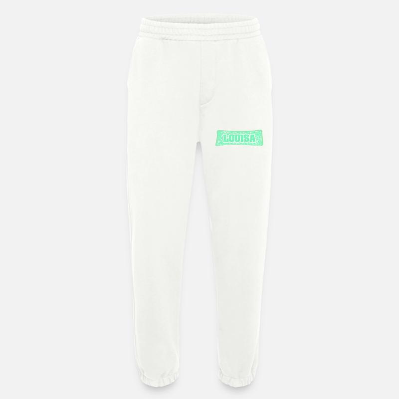 Louisa - Heavyweight Jogging Pants - made by SPREAD  - OFF WHITE