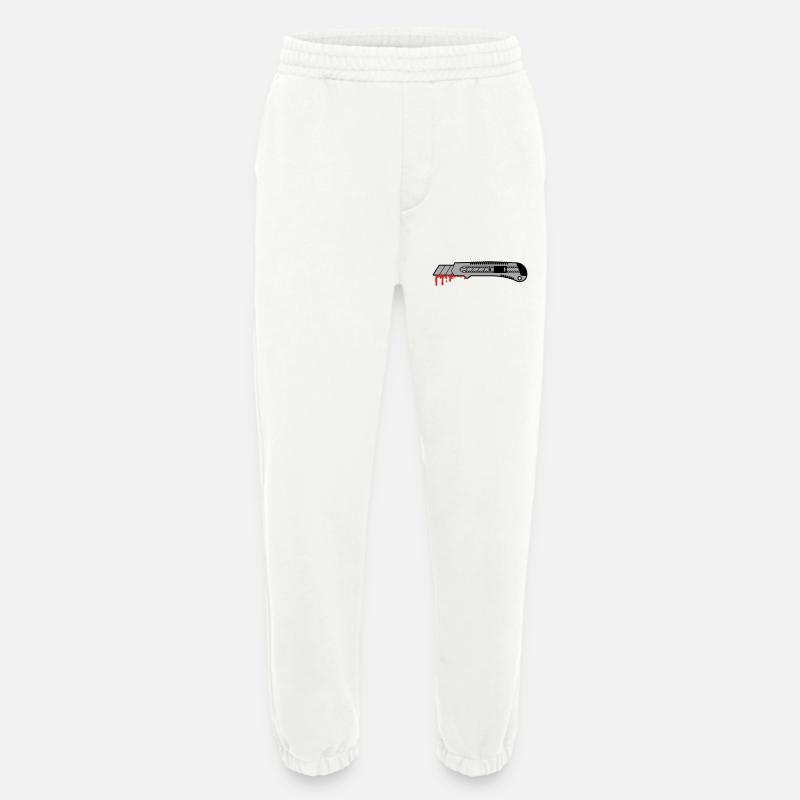 cutter - Heavyweight Jogginghose - made by SPREAD  - OFF WHITE