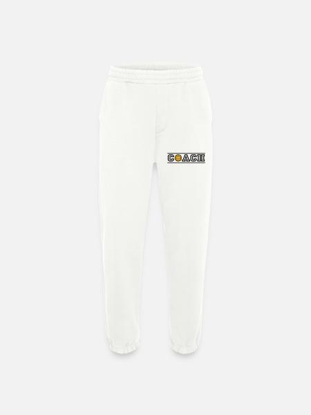 Coach - Pantalon de jogging bio épais fabriqué en UE - OFF WHITE