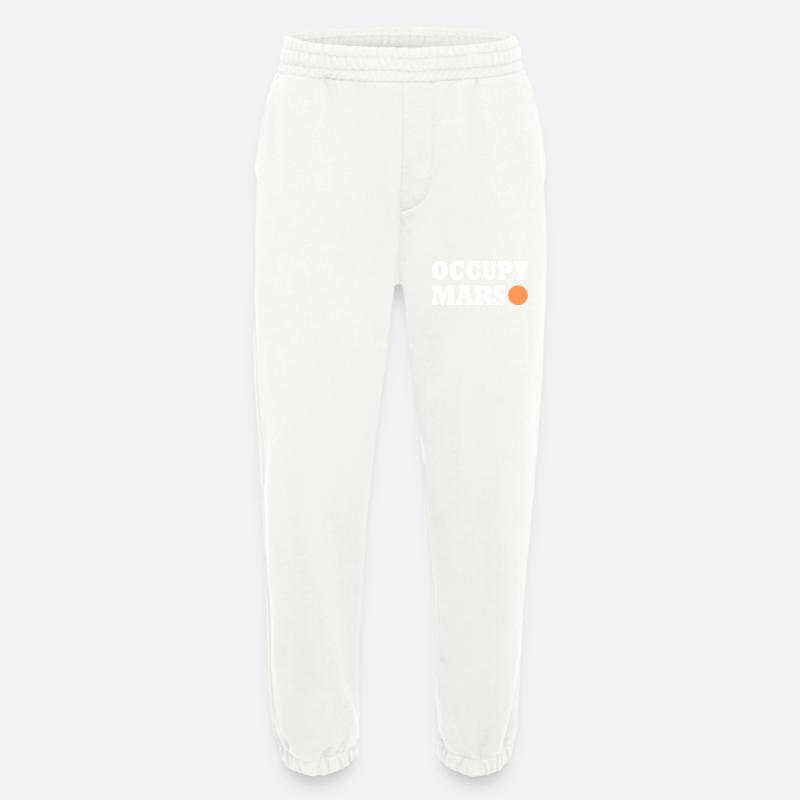 Occupy Mars - Heavyweight Jogginghose - made by SPREAD  - OFF WHITE