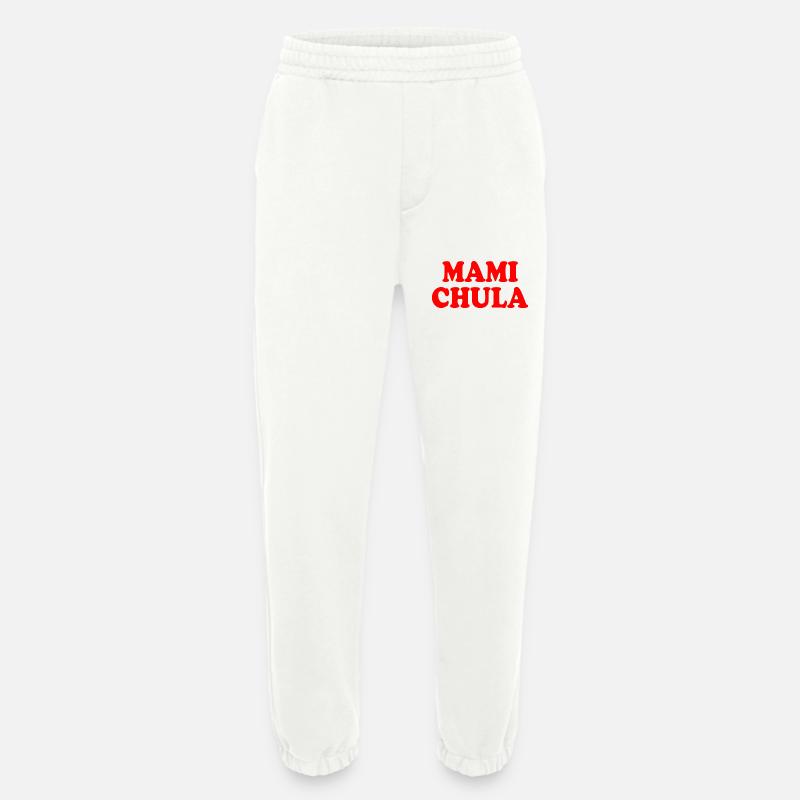 Mami chula - Heavyweight Jogginghose - made by SPREAD  - OFF WHITE