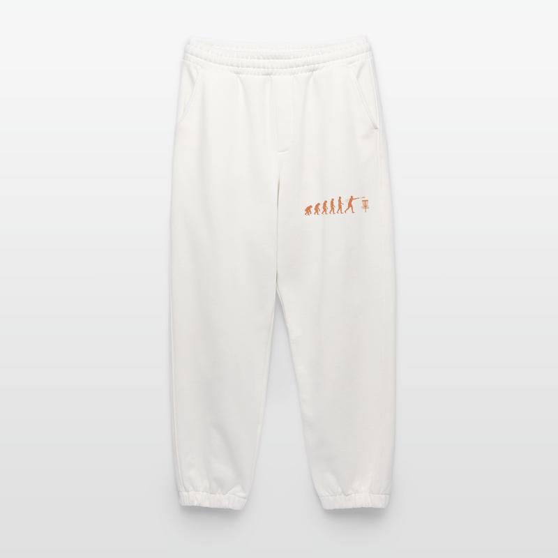 Disc Golf Evolution Funny Disc Golfer Flying Disc Heavyweight Jogging Pants - made by SPREAD 
