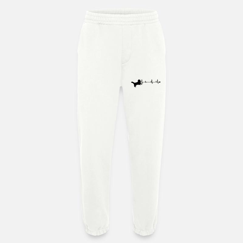 Hund - Heavyweight Jogginghose - made by SPREAD  - OFF WHITE