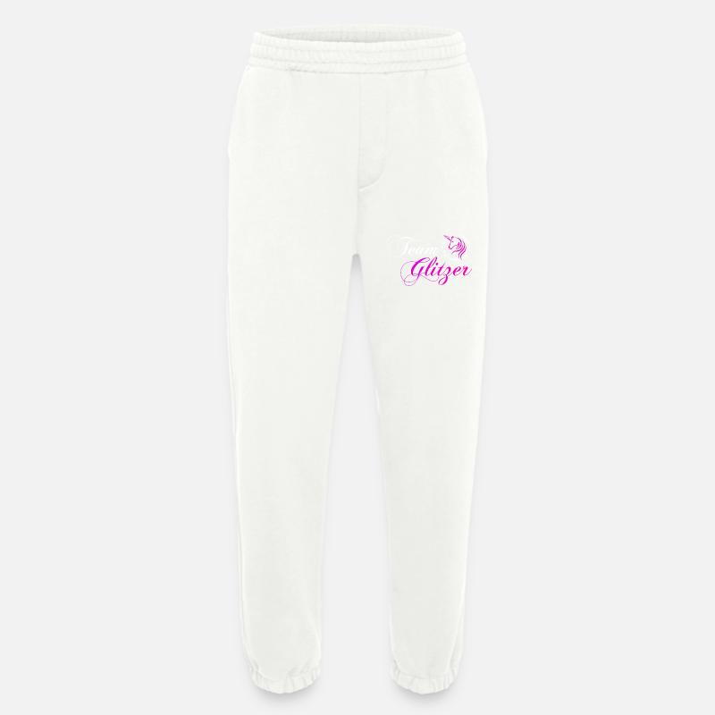 Team Glitzer - Heavyweight Jogginghose - made by SPREAD  - OFF WHITE