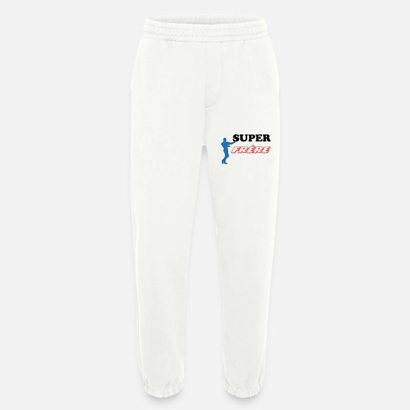 SUPER Bruder - Heavyweight Jogginghose - made by SPREAD  - OFF WHITE