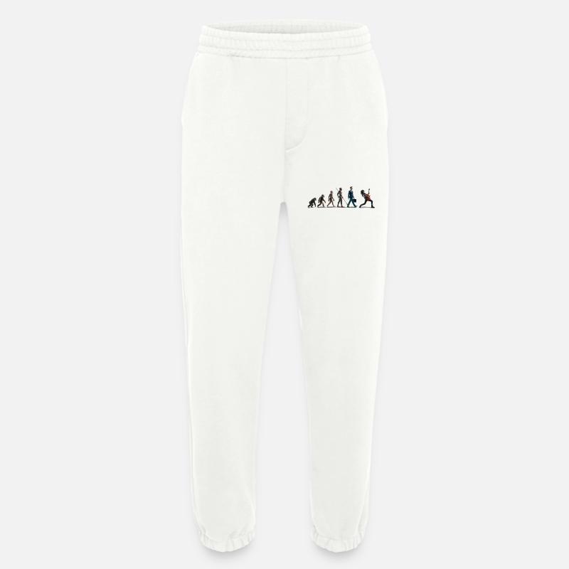 Evolution Guitariste 06 2024 2 - Pantalon de jogging bio épais fabriqué en UE - OFF WHITE