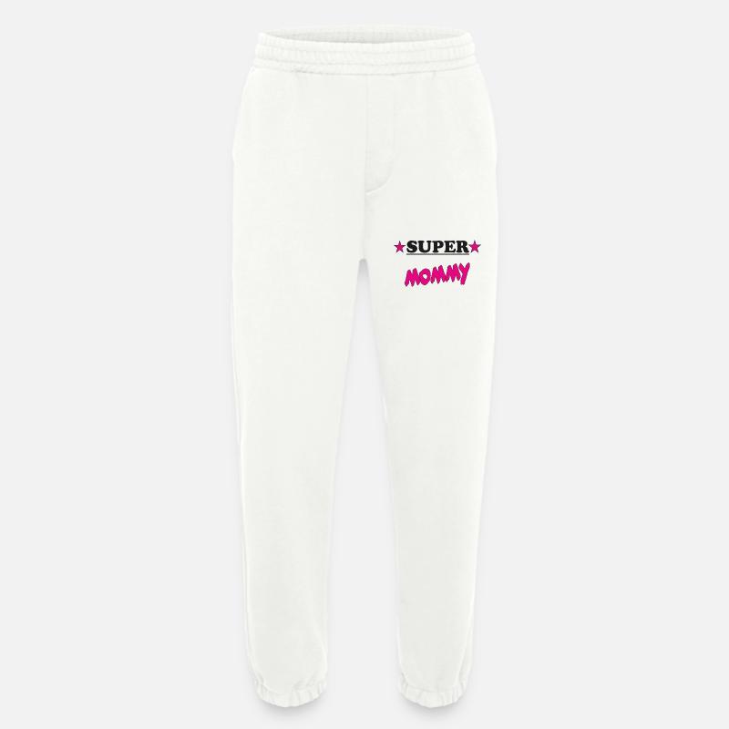 SUPER MAMA - Heavyweight Jogginghose - made by SPREAD  - OFF WHITE
