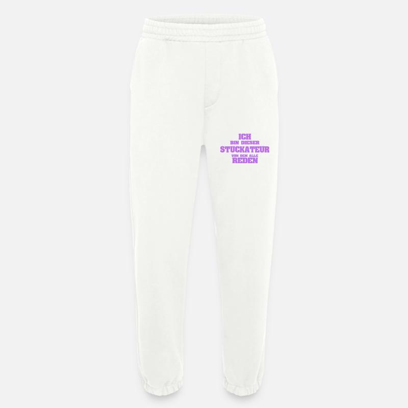 Beruf Stuckateur - Heavyweight Jogginghose - made by SPREAD  - OFF WHITE