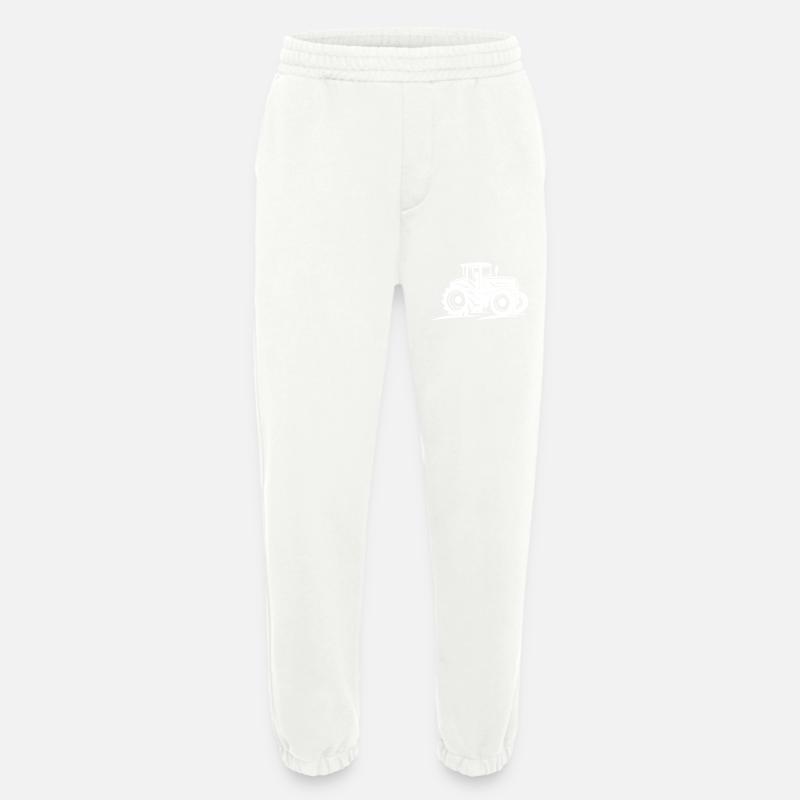 Traktor Symbol - Heavyweight Jogginghose - made by SPREAD  - OFF WHITE