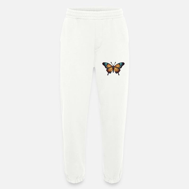 Schmetterling - Heavyweight Jogginghose - made by SPREAD  - OFF WHITE