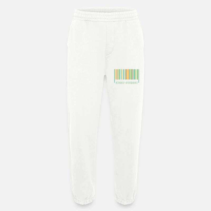Kunststudent als Kunst - Heavyweight Jogginghose - made by SPREAD  - OFF WHITE