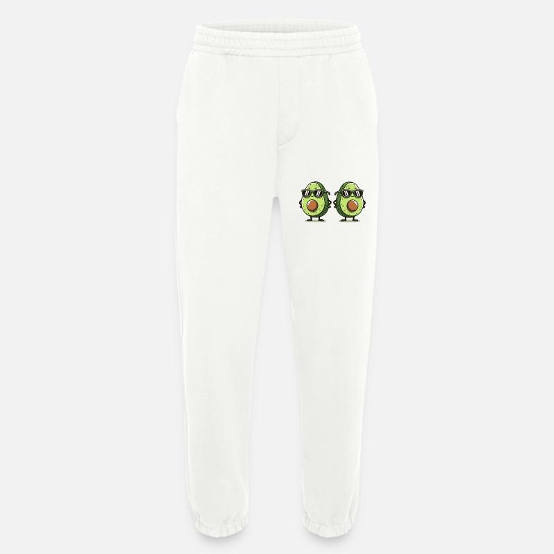 Avocado Comic 2 - Heavyweight Jogging Pants - made by SPREAD  - OFF WHITE