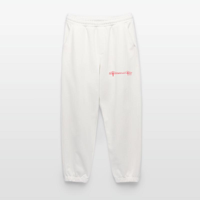 Rendsburger Hochbrücke Scribble Design – RD Skylin Heavyweight Jogginghose - made by SPREAD 
