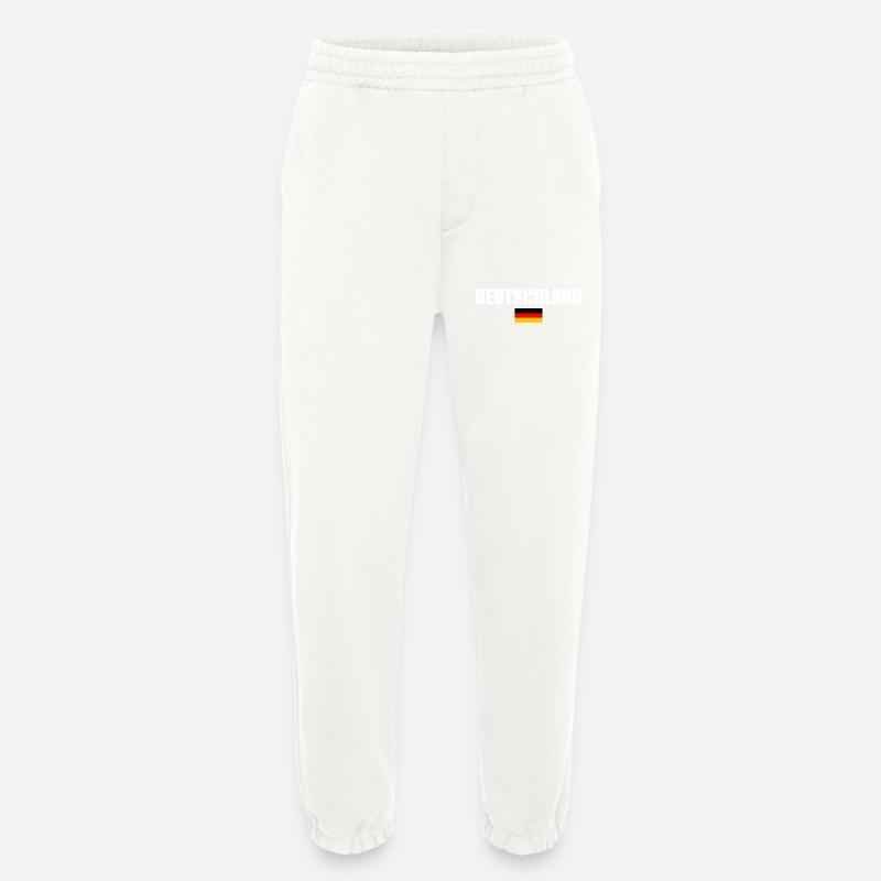 Deutschland - Heavyweight Jogginghose - made by SPREAD  - OFF WHITE