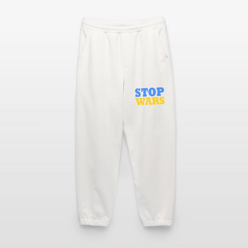 Stop war Heavyweight Jogging Pants - made by SPREAD 