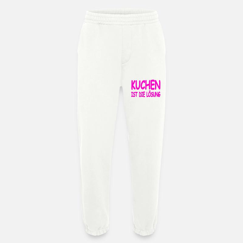Kuchen - Heavyweight Jogginghose - made by SPREAD  - OFF WHITE