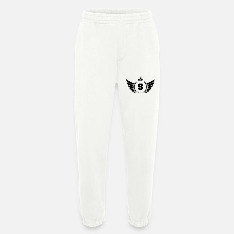 wappen S - Heavyweight Jogginghose - made by SPREAD  - OFF WHITE