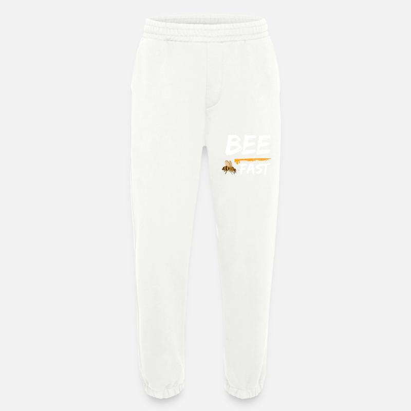 bee fast bees honey - Heavyweight Jogginghose - made by SPREAD - OFF WHITE