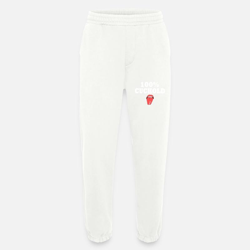 cuckold - Heavyweight Jogginghose - made by SPREAD  - OFF WHITE