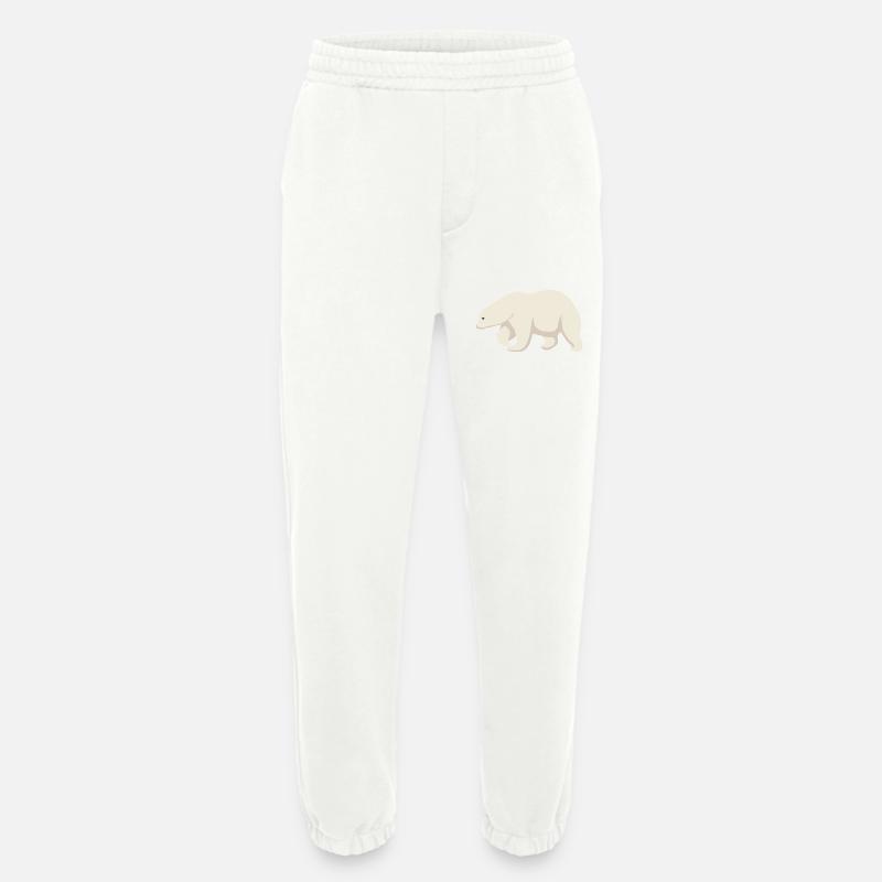 Eisbär - Heavyweight Jogginghose - made by SPREAD  - OFF WHITE