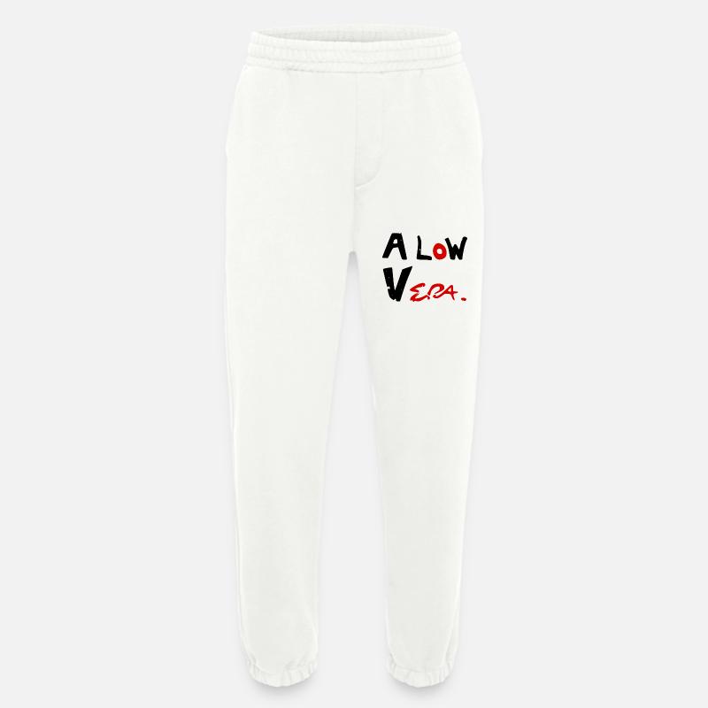 A low vera - Heavyweight Jogginghose - made by SPREAD  - OFF WHITE