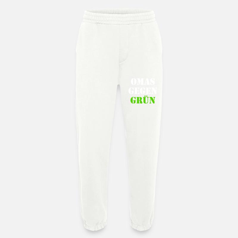Omas gegen grün - Heavyweight Jogginghose - made by SPREAD  - OFF WHITE
