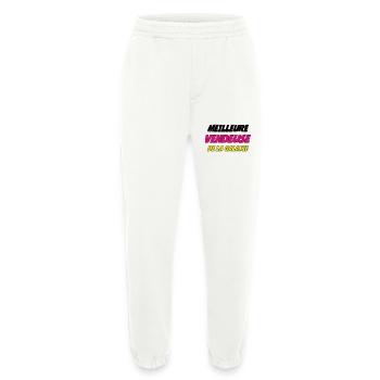 MEILLEURE VENDEUSE DE LA GALAXIE - Pantalon de jogging bio épais fabriqué en UE - OFF WHITE - Devant