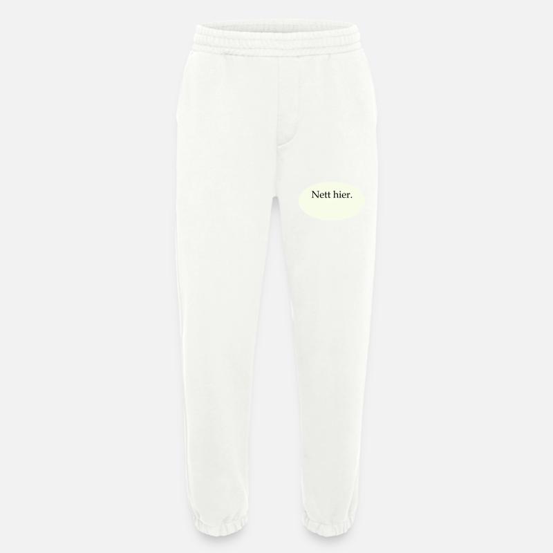 Nett hier Blanko Vorlage - Heavyweight Jogginghose - made by SPREAD  - OFF WHITE