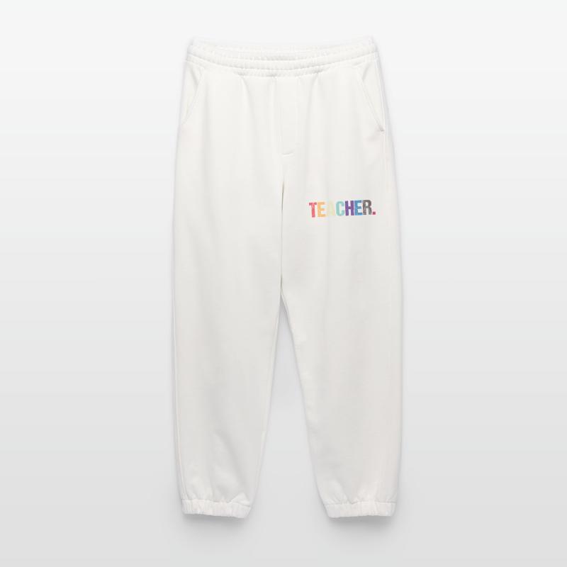 Farbenfrohes LEHRER-Design Heavyweight Jogginghose - made by SPREAD 
