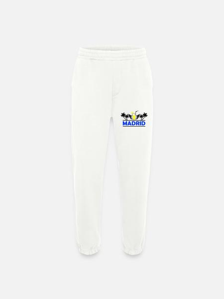 Madrid 2 - Heavyweight Jogging Pants - made by SPREAD  - OFF WHITE