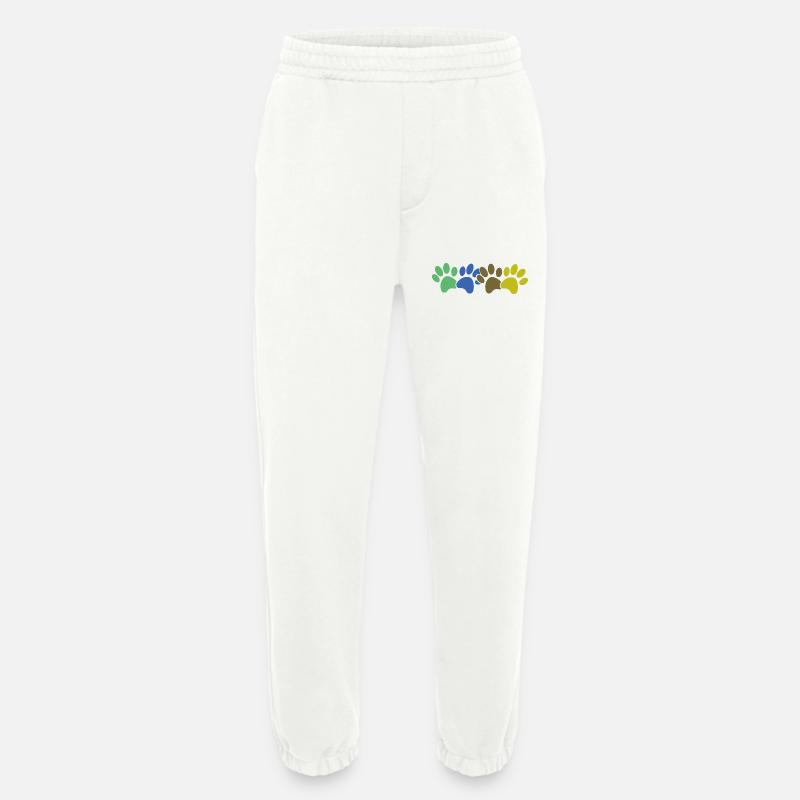 Hundepfoten - Heavyweight Jogginghose - made by SPREAD  - OFF WHITE