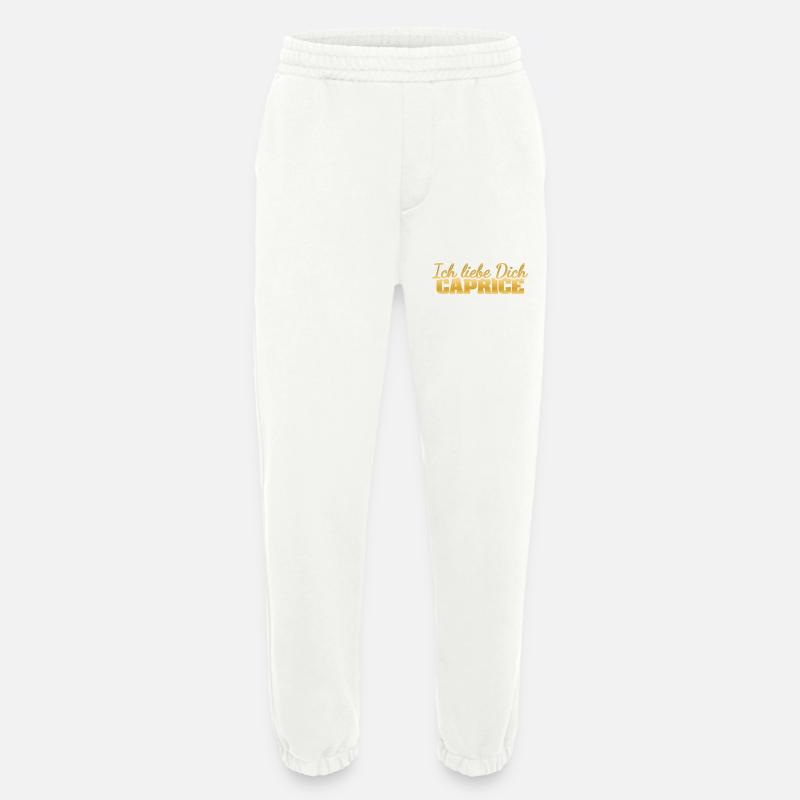 Caprice als Liebe - Heavyweight Jogginghose - made by SPREAD  - OFF WHITE