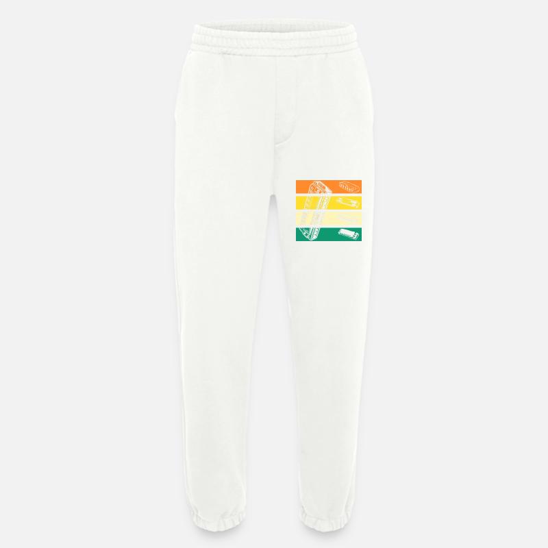 Harmonica Harmonica - Heavyweight Jogging Pants - made by SPREAD  - OFF WHITE