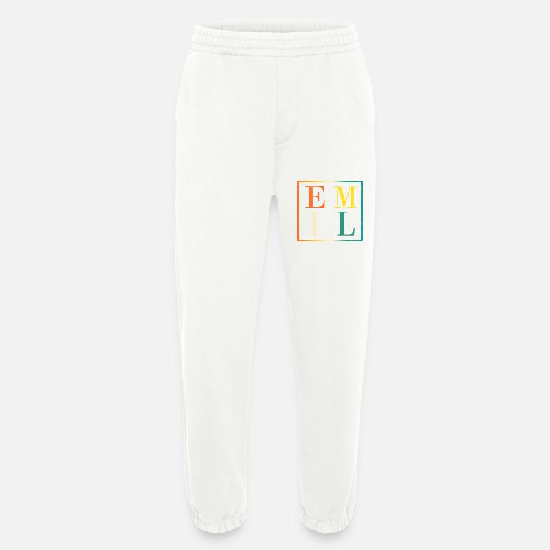 Emil - Heavyweight Jogginghose - made by SPREAD  - OFF WHITE