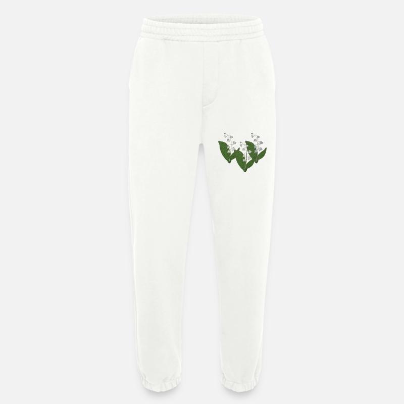 maigloeckchen dreierpack - Heavyweight Jogginghose - made by SPREAD  - OFF WHITE