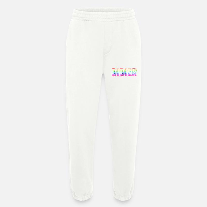 didier rs regenbogen - Heavyweight Jogginghose - made by SPREAD  - OFF WHITE