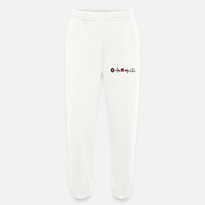 Herzfrequenz-Cardio-Löwen-Waage - Heavyweight Jogginghose - made by SPREAD  - OFF WHITE