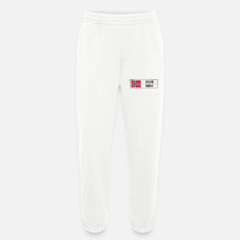 Svelvik, Norwegen - Heavyweight Jogginghose - made by SPREAD  - OFF WHITE