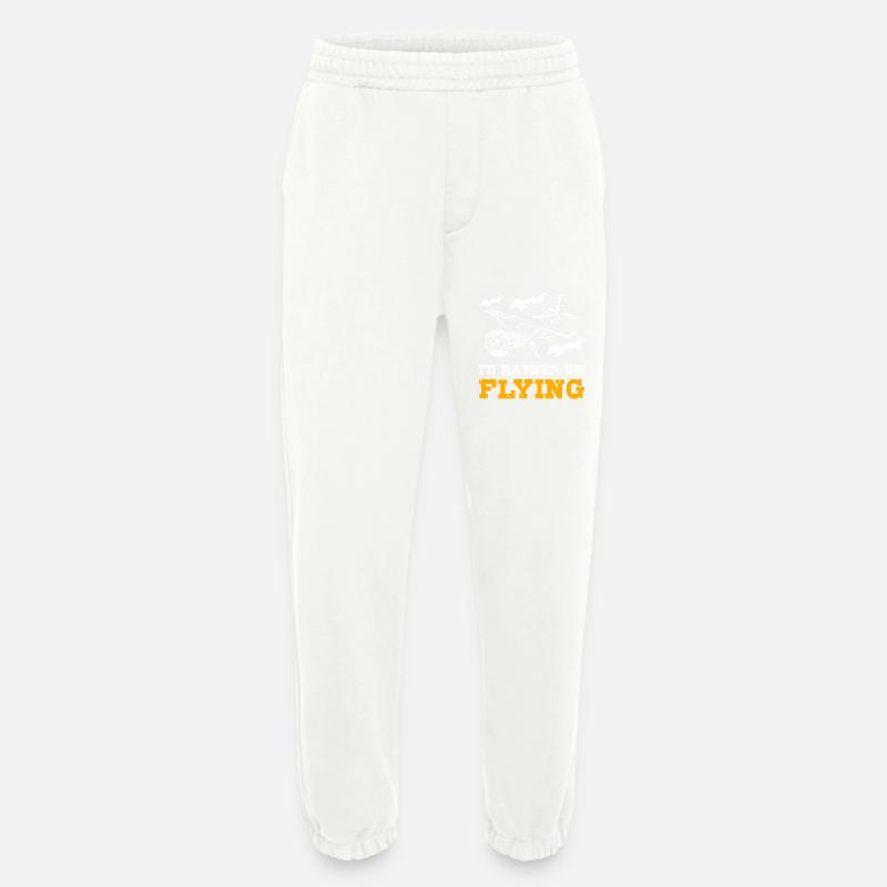 Pilot Flugzeug - Heavyweight Jogginghose - made by SPREAD  - OFF WHITE