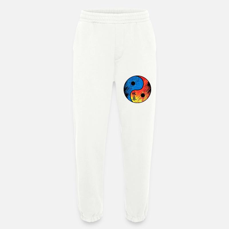 Wing Chun - Heavyweight Jogginghose - made by SPREAD  - OFF WHITE