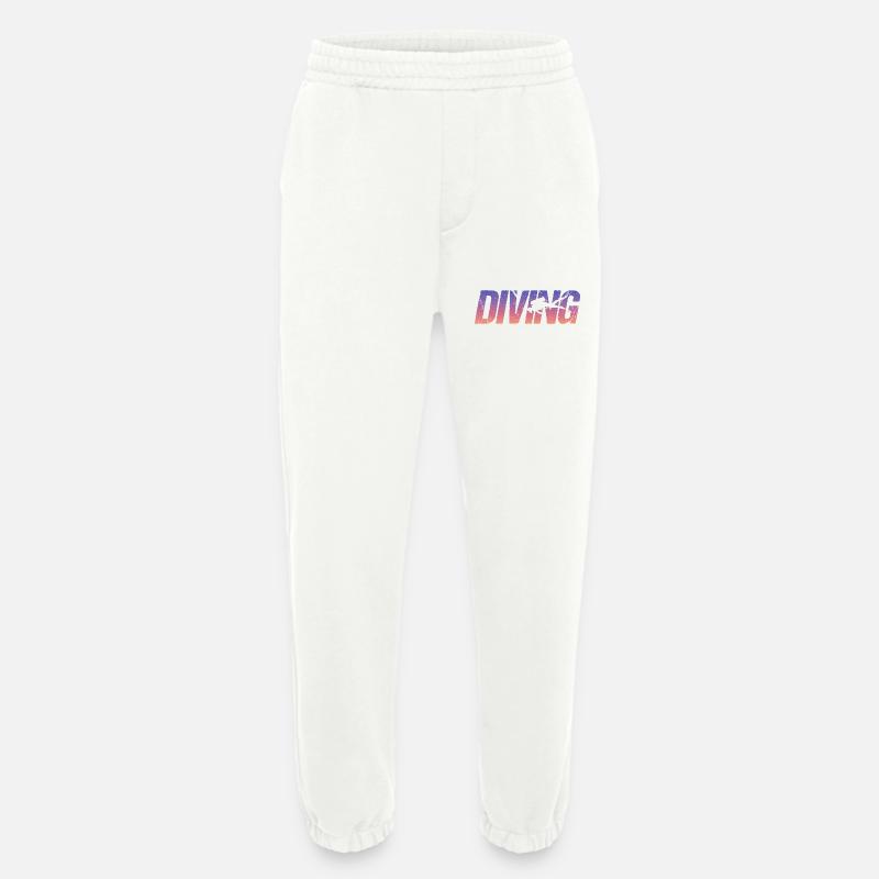 Tauchen - Heavyweight Jogginghose - made by SPREAD  - OFF WHITE