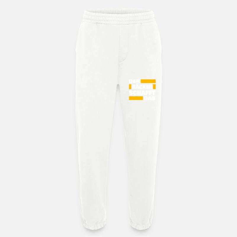 Bäcker als Arbeit - Heavyweight Jogginghose - made by SPREAD  - OFF WHITE