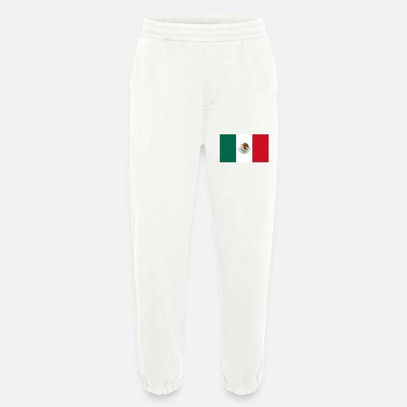 Mexico - Heavyweight Jogging Pants - made by SPREAD  - OFF WHITE
