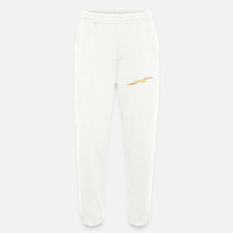 Gift for Junah - Heavyweight Jogging Pants - made by SPREAD  - OFF WHITE