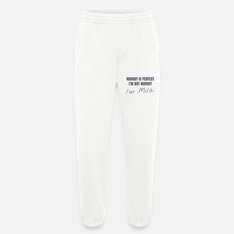 Mila - Heavyweight Jogginghose - made by SPREAD  - OFF WHITE