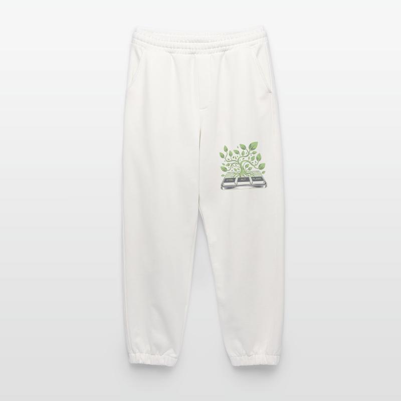CTRL Alt Plante Jardin Design Pantalon de jogging bio épais fabriqué en UE
