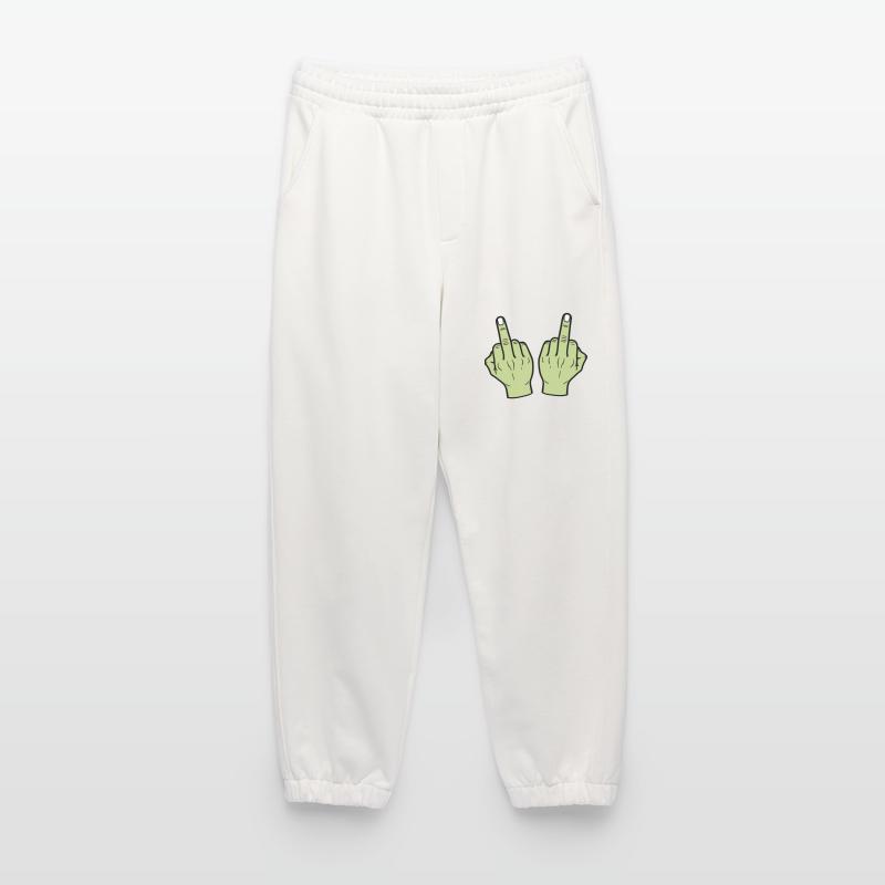Mittelfinger Hand Heavyweight Jogginghose - made by SPREAD 