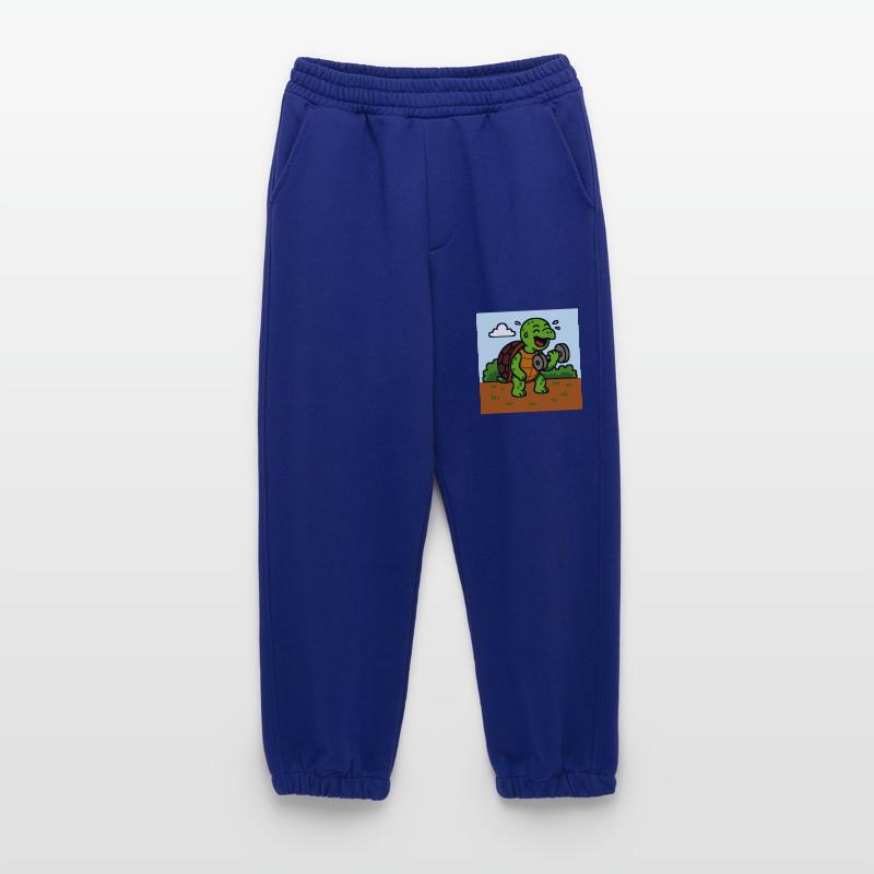 Funny Turtle Comic Heavyweight Jogging Pants - made by SPREAD 