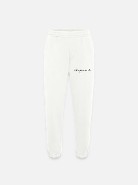 entrepreneur - Pantalon de jogging bio épais fabriqué en UE - OFF WHITE