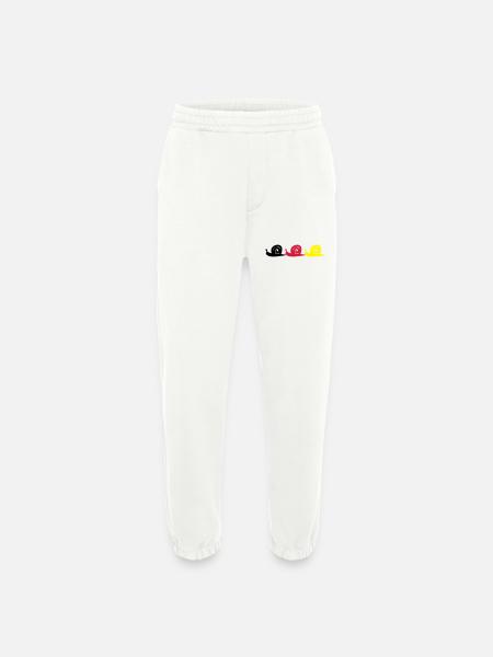 Snail - Heavyweight Jogging Pants - made by SPREAD  - OFF WHITE